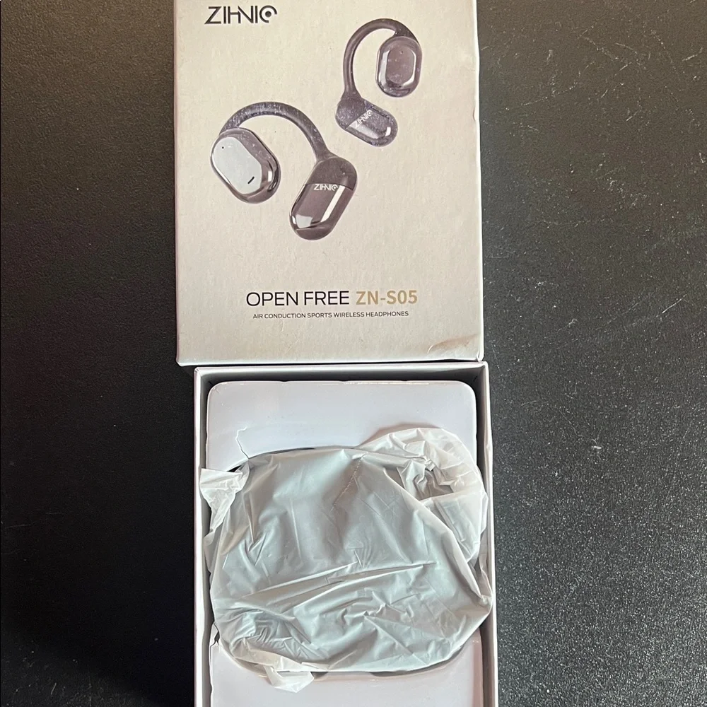 Open Free ZN-S05 Black Wireless Headphones